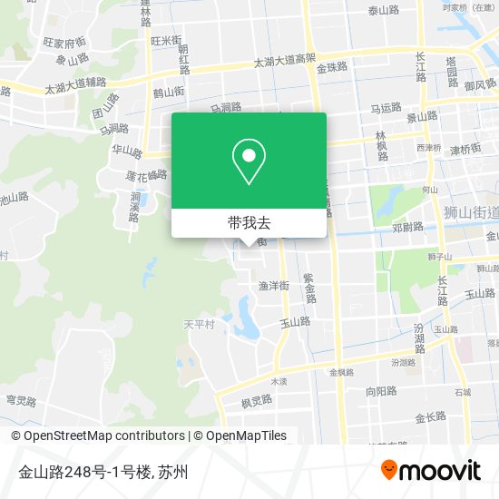 金山路248号-1号楼地图