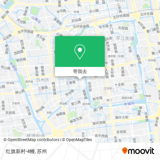 红旗新村-4幢地图