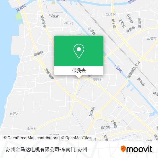 苏州金马达电机有限公司-东南门地图