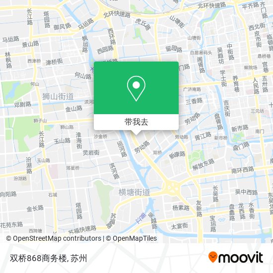 双桥868商务楼地图