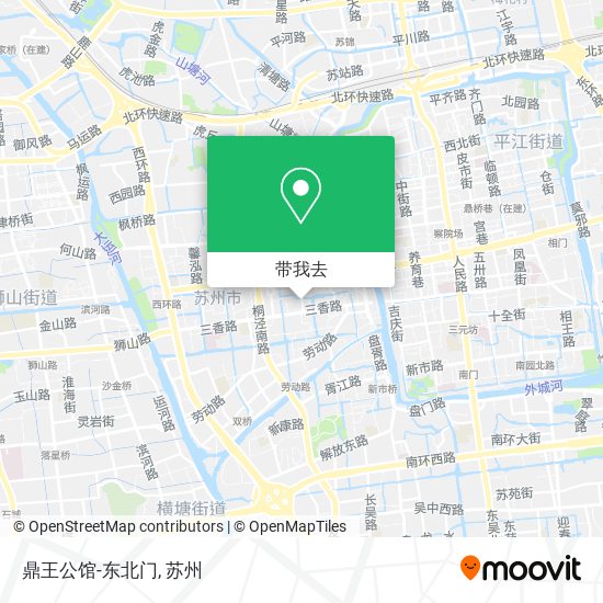 鼎王公馆-东北门地图