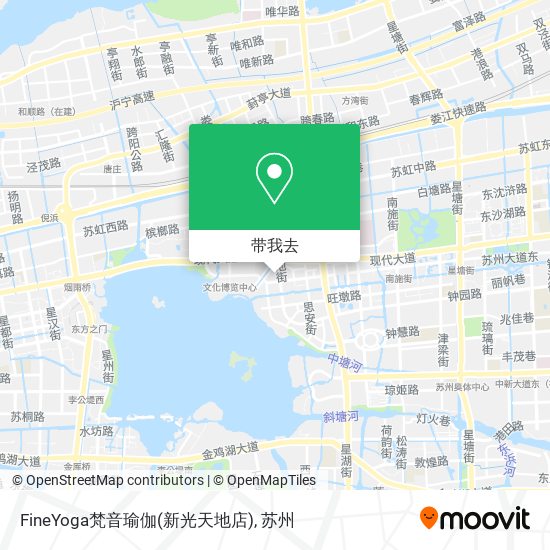 FineYoga梵音瑜伽(新光天地店)地图