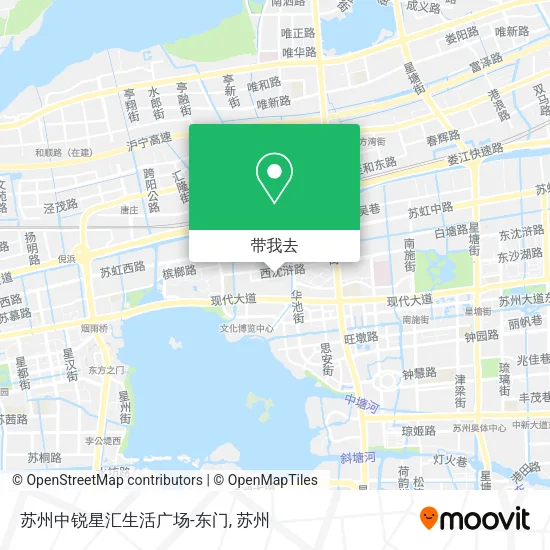 苏州中锐星汇生活广场-东门地图