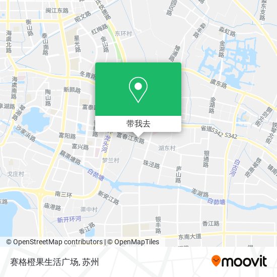 赛格橙果生活广场地图