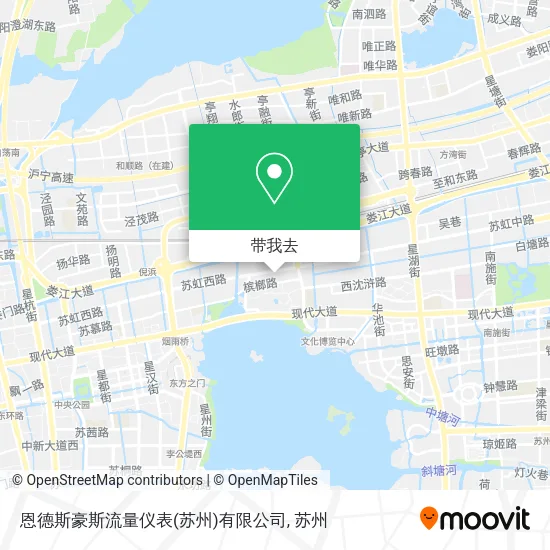 恩德斯豪斯流量仪表(苏州)有限公司地图