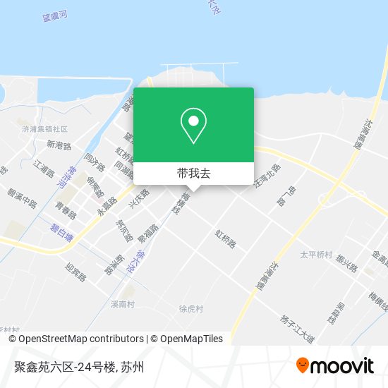 聚鑫苑六区-24号楼地图