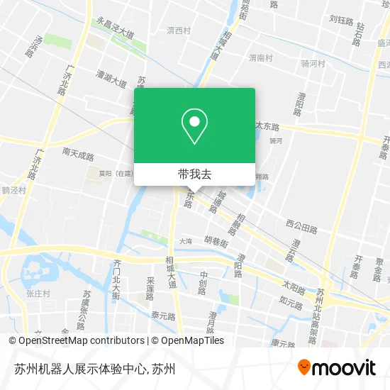 苏州机器人展示体验中心地图