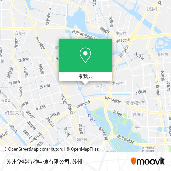 苏州华婷特种电镀有限公司地图