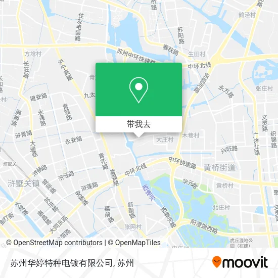 苏州华婷特种电镀有限公司地图