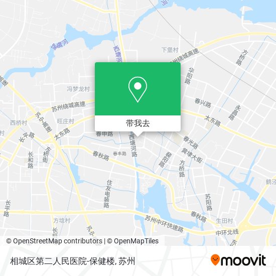 相城区第二人民医院-保健楼地图