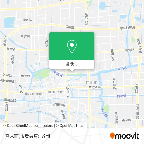 熹来面(市后街店)地图
