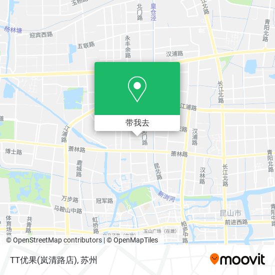 TT优果(岚清路店)地图