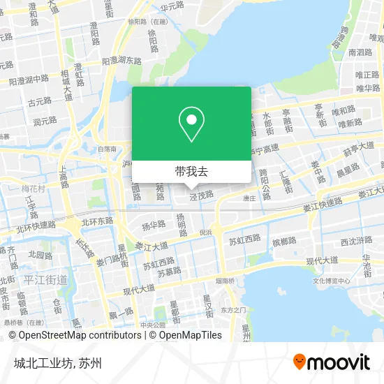 城北工业坊地图