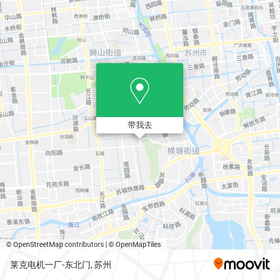 莱克电机一厂-东北门地图