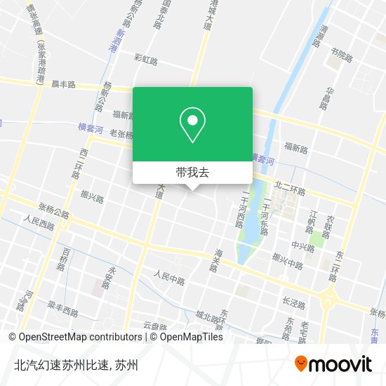 北汽幻速苏州比速地图