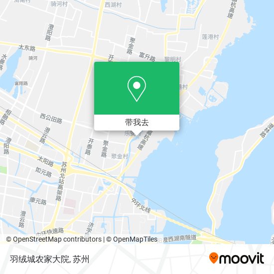 羽绒城农家大院地图