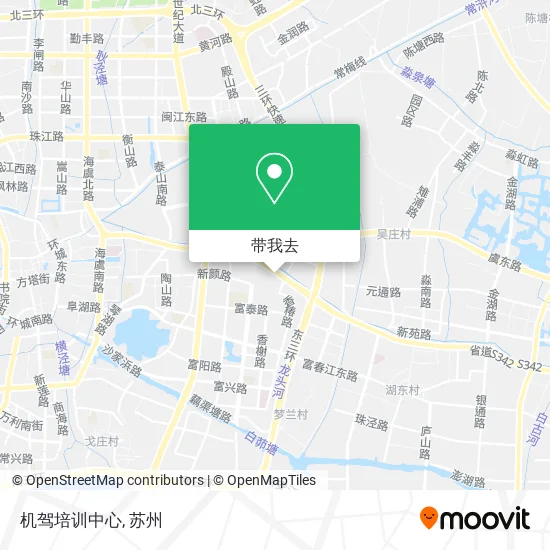 机驾培训中心地图