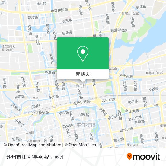 苏州市江南特种油品地图