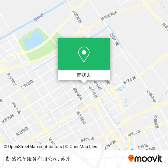 凯盛汽车服务有限公司地图