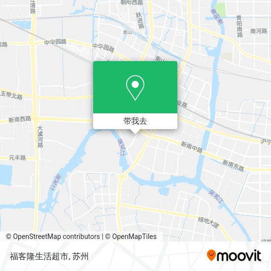 福客隆生活超市地图