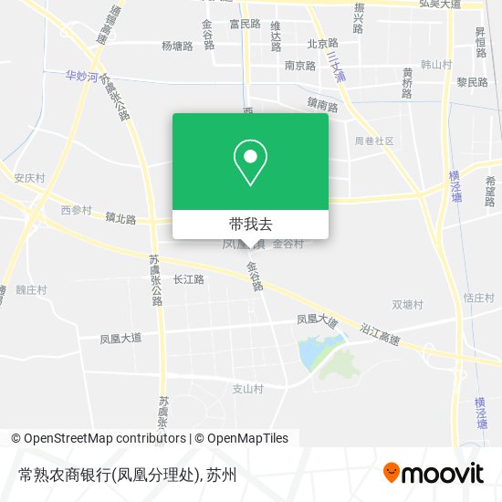 常熟农商银行(凤凰分理处)地图