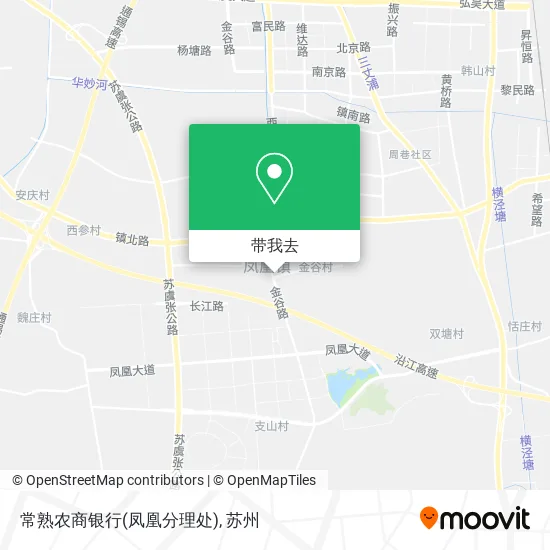 常熟农商银行(凤凰分理处)地图