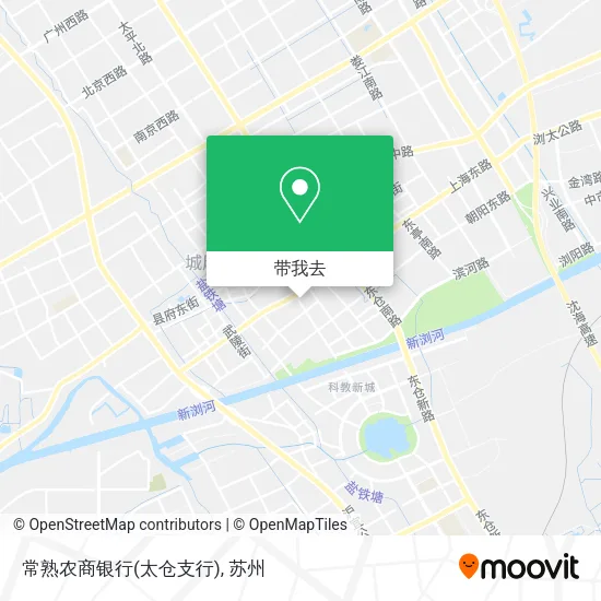 常熟农商银行(太仓支行)地图