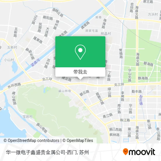 华一微电子鑫盛贵金属公司-西门地图