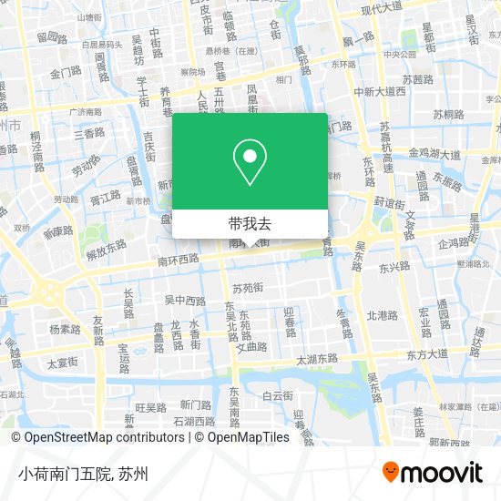小荷南门五院地图