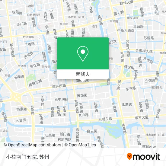 小荷南门五院地图