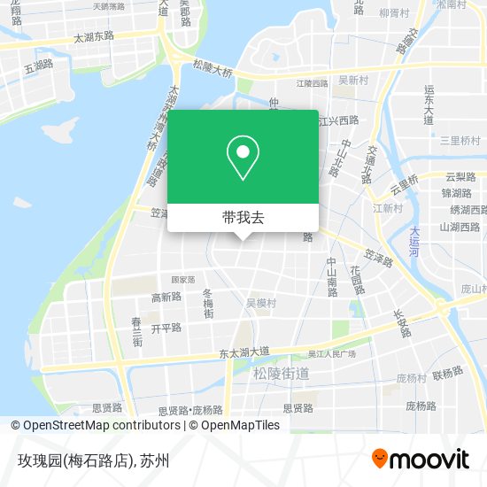 玫瑰园(梅石路店)地图