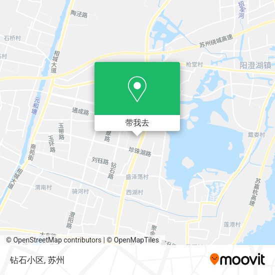 钻石小区地图