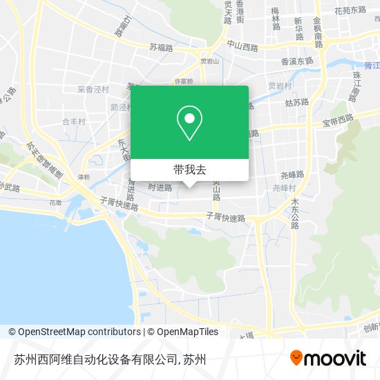 苏州西阿维自动化设备有限公司地图