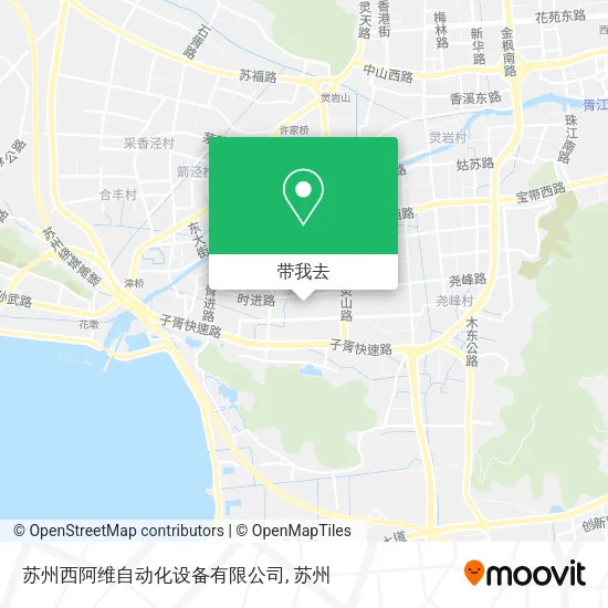 苏州西阿维自动化设备有限公司地图