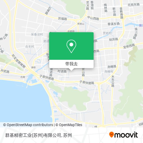 群基精密工业(苏州)有限公司地图