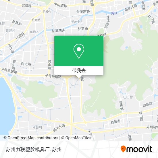 苏州力联塑胶模具厂地图