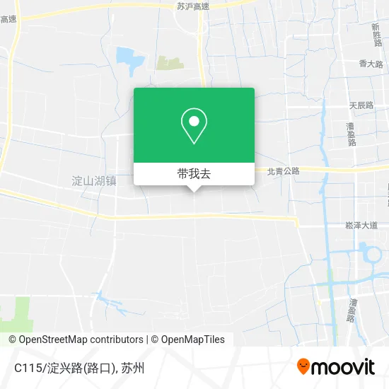 C115/淀兴路(路口)地图