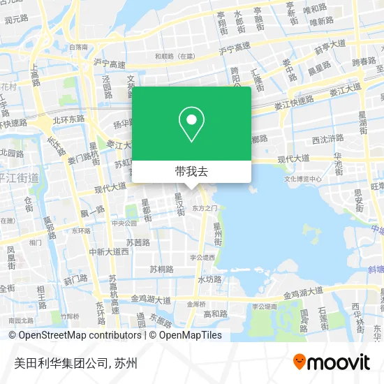 美田利华集团公司地图