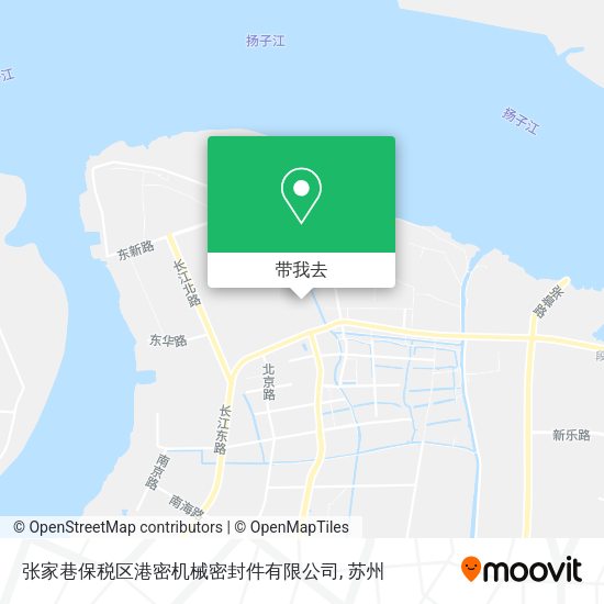 张家巷保税区港密机械密封件有限公司地图
