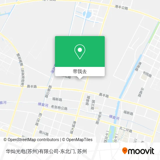 华灿光电(苏州)有限公司-东北门地图
