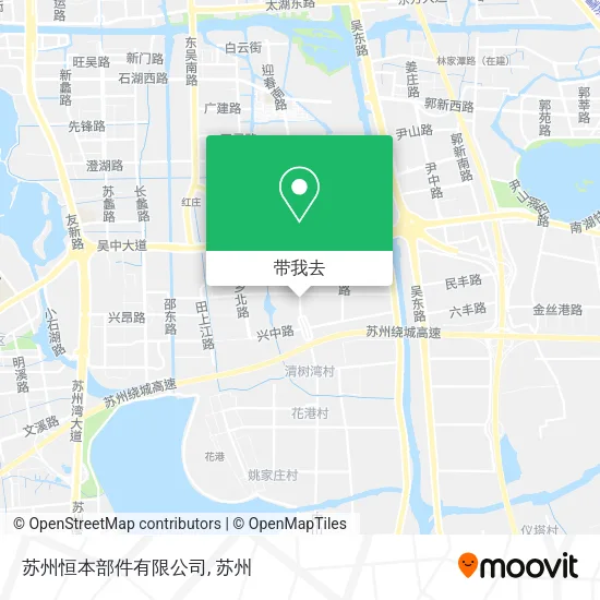 苏州恒本部件有限公司地图