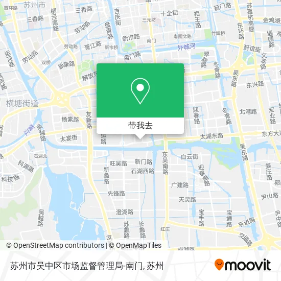 苏州市吴中区市场监督管理局-南门地图