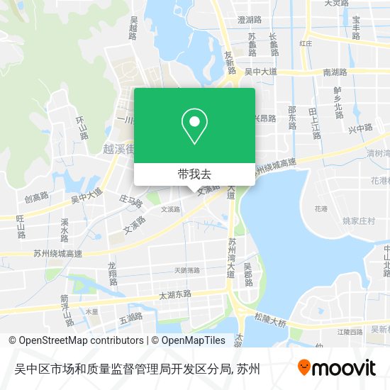 吴中区市场和质量监督管理局开发区分局地图