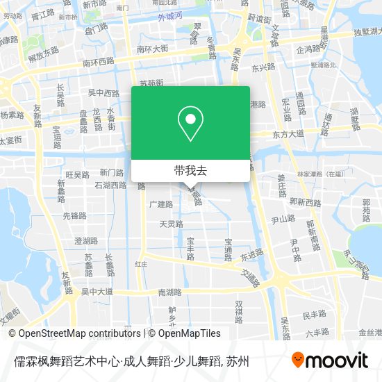 儒霖枫舞蹈艺术中心·成人舞蹈·少儿舞蹈地图