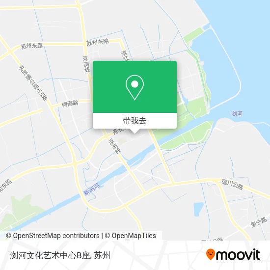 浏河文化艺术中心B座地图