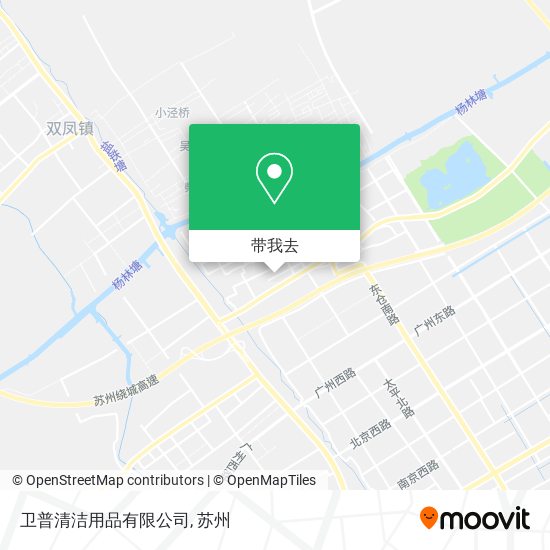 卫普清洁用品有限公司地图
