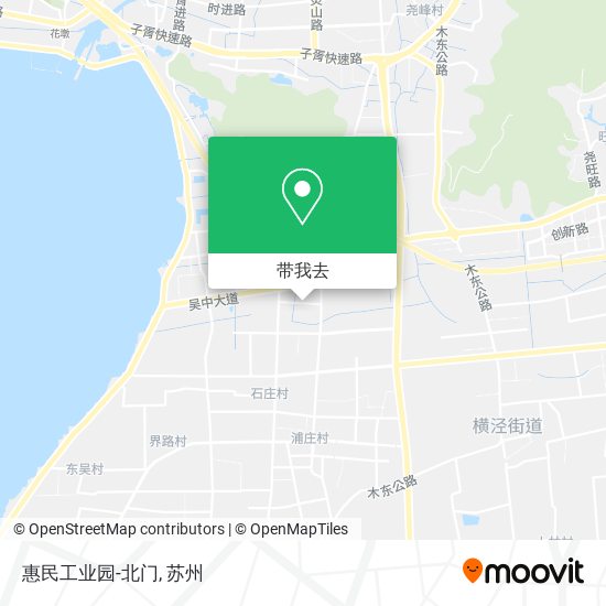 惠民工业园-北门地图