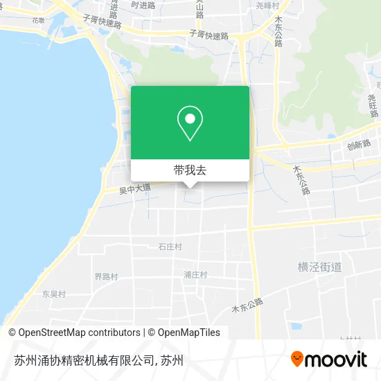 苏州涌协精密机械有限公司地图