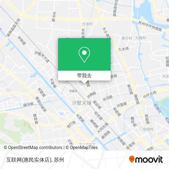 互联网(惠民实体店)地图