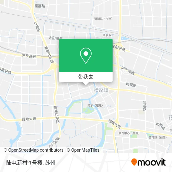 陆电新村-1号楼地图